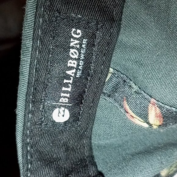 Billabong Olive-Green Twill Cap (unisex) - Picture 3 of 3